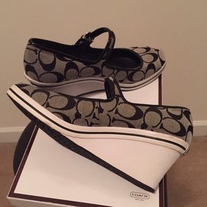 Coach Shoes - Authentic Coach Wedge Coach Shoes - Authentic Coach Wedge
